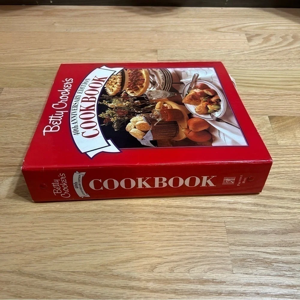Betty Crocker’s 40th Anniversary Edition Cookbook Hardcover Spiral